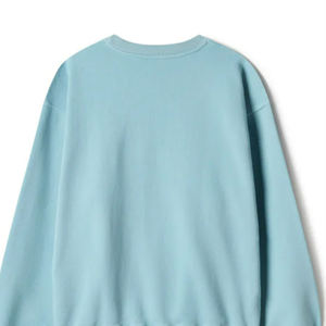 เสื้อสเวตเชิ้ตผู้ชายแขนยาวผ้าฝ้ายฟลีซ 100% คุณภาพสูง คอกลม ทรงปกติ ระบายอากาศได้ดี เหมาะสำหรับฤดูหนาว ขายส่ง - Product Image 4