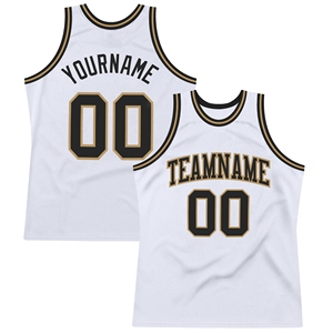 Vente en gros de maillots de baseball personnalisés noirs et noir-blanc authentiques, best-sellers - Product Image 5