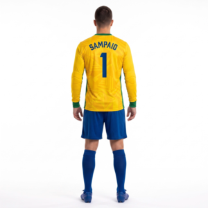 เสื้อผู้รักษาประตูฟุตบอลแขนยาวแบบซับลิเมชั่น โพลีเอสเตอร์ 100% รุ่น Custom Pro สำหรับผู้ชาย - Product Image 2