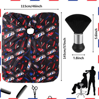 Cape de Barbier la Plus Vendue, Qualité Supérieure, Style Unique, Vente en Gros, Marquage Personnalisé, Service ODM, Matière Polyester, Couleur Personnalisée SUNSTAR