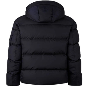 Men's Lightweight <b>Packable</b> Hooded Winter Puffer <b>Jacket</b> with Zipper Closure Water-Resistant for Travel & Casual Hiking - Product Image 3