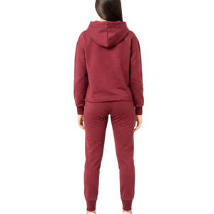 Top Selling Winter Women Lightweight Fleece Tracksuit Plus Size Elastic Waist Breathable Solid Women's Cotton <b>Pullover</b> Tracksuit - Product Image 2