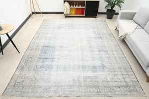 Alfombra Knots Vibrante Tejida a Mano en Turquía, Lana/Seda, Diseños Florales Modernos, Ecológica, Antideslizante, Resistente a la Suciedad, Apta para Mascotas, Delgada - Product Image 3