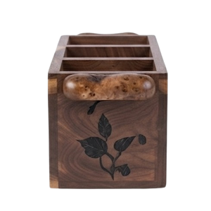Support de Couverts et Cuillères en Bois Peint à la Main, Type Caddy de Table, Durable, pour Cuisine et Maison - Product Image 4