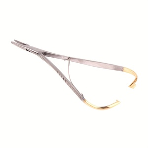 Porte-aiguille micro-précis Castroviejo 14,2 cm – Instrument chirurgical délicat pour la suture en chirurgie ophtalmique - Product Image 4