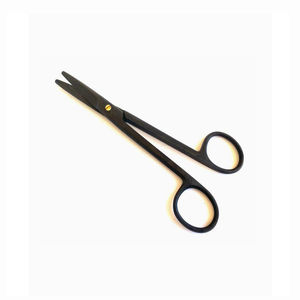 Ciseaux Mayo noirs revêtus, ciseaux chirurgicaux droits en acier métallique, ciseaux Mayo de haute qualité pour la chirurgie, prix de gros OEM - Product Image 6