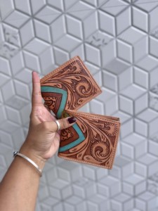 Nueva Cartera de Cuero Hecha a Mano para Hombre, Cierre de Cremallera Corta, Multifuncional, en Oferta, para Uso Diario, Estilo Minimalista Marrón - Product Image 1