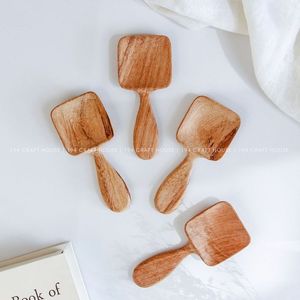 Cuillère doseuse en bois écologique avec capacités de 10 ml/20 ml/30 ml et manche long pour la cuisine et les accessoires à café - Product Image 6
