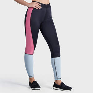 Leggings de sport pour femmes respirants et à séchage rapide, tie-dye, sans couture, en Spandex et Nylon, motif uni, OEM, vente en gros - Product Image 1