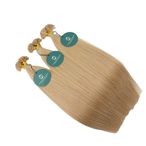 Extensiones de Cabello Vietnamitas con Punta Plana, 100% Cabello Humano Remy, 100 Gramos, con Queratina, Aspecto Natural y Suave, para Mujeres, Salón, Bodas y Fiestas - Product Image 1