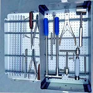 ชุดเครื่องมือยืดหยุ่นสำหรับทำเล็บ ชุดเครื่องมือผ่าตัดกระดูกและข้อ พร้อมกล่องเก็บ วัสดุสแตนเลส คุณภาพมาตรฐานอเมริกาและยุโรป - Product Image 6