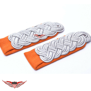 KEW <b>Braided</b> Epaulettes Vintage Customizable Eco-Friendly Embroidered Luxury Durable <b>Accessory</b> - Product Image 1