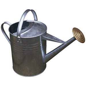 Arrosoir en acier galvanisé de qualité supérieure avec long bec, arrosoir de jardin classique en métal pour plantes d'intérieur et d'extérieur - Product Image 4