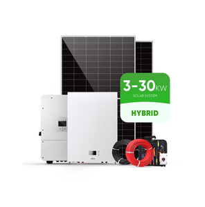 Sistema Solar Híbrido de 30KW 40KW 50KW 60KW 80KW 100KW 120KW 150KW Directo de Fábrica, Conjunto Completo con 10 Entradas MPPT y 6000 - Product Image 6
