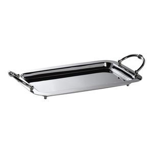Plateau de service élégant en métal, fait main, vaisselle décorative pour la restauration, les événements, la maison et les réceptions. - Product Image 6