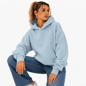 Sudadera con Capucha de Lujo para Mujer, OEM ODM, Marca Privada, 100% Algodón, Antiarrugas, Sudadera Gruesa de Invierno, Fabricante - Product Image 3