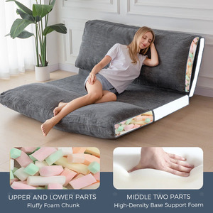 Rectangular Shape LIVING ROOM BEDROOM Convertible High density foam <b>filling</b> Vietnam Luxurious <b>Bean</b> <b>Bag</b> MD04 - Product Image 6