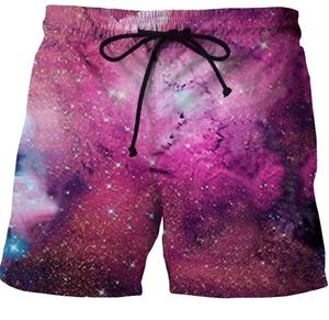 Custom Silk Screen Printed Breathable Summer Cargo Shorts for Adults <b>Mens</b> Waterproof Eco-Friendly Swim <b>Trunks</b> Made Pakistan - Product Image 2