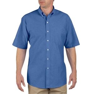 Camisa Formal de Manga Corta para Hombre, 100% Algodón, para Oficina, Diseño de Color Personalizado, Alta Calidad, Venta al Por Mayor, MOQ Bajo, Nuevo Estilo - Product Image 5