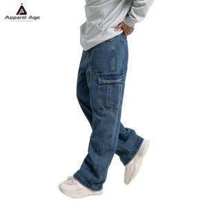 Pantalones Vaqueros Cargo al por Mayor, Diseño Transpirable, Logotipo Personalizado, Ropa, Pantalones, Duraderos, Modernos, Casuales, de Moda, para Hombre - Product Image 4
