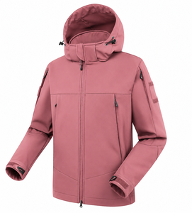 Chaqueta SoftShell OEM al por mayor para minoristas estadounidenses, chaqueta de invierno, chaqueta de lana, chaqueta aislante, color personalizado - Product Image 4