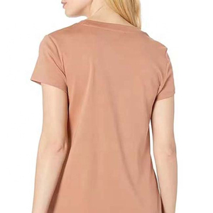 Camisetas de Manga Corta para Mujer, de Alta Calidad, 100% Algodón, 240g, con Impresión de Logotipo Personalizado para Invierno, con OEM, 2026 - Product Image 4