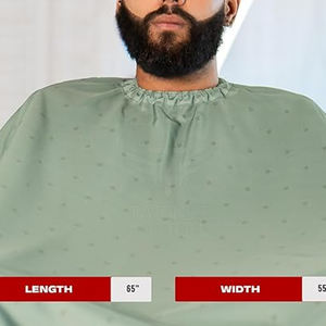 Cape de Coiffure Durable de Qualité Fiable, Personnalisable avec Votre Propre Design, pour Salon de Coiffure - Product Image 4