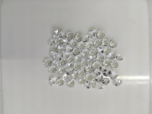 Topacio Blanco Natural de 7MM, Corte Corazón, Gema Suelta de la Mejor Calidad para Joyería - Product Image 6