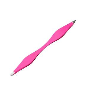 Pince à épiler professionnelle personnalisée de haute précision, double face, en acier inoxydable, outil pour sourcils, pointe fine - Product Image 6