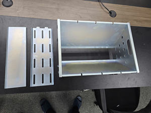 Barbecue portable pliable au charbon de bois/bois avec réchaud de camping pour activités de plein air EPDGFC002 (OEM/ODM) - Product Image 4