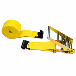 Industrial Transportation Heavy Duty Ratchet Tie Down Strap Polyester 100mm 10000kg Hook for <b>Cargo</b> Restraint OEM ODM Service - Product Image 6