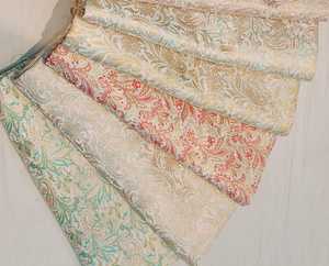 Tissus en soie brodée Banarasi, tissage jacquard traditionnel, matériau textile de luxe pour vêtements ethniques - Product Image 2