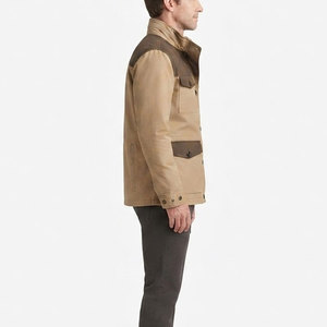 Veste utilitaire tendance pour homme, légère, décontractée, avec poches fonctionnelles, manches longues, veste de travail quotidienne - Product Image 4