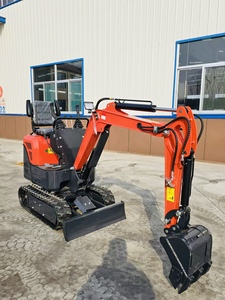 Livraison gratuite Mini pelle EPA Euro 5 sur chenilles Pelleteuse agricole 1 tonne Mini pelle domestique Machine - Product Image 2