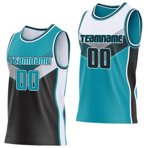 Tenue d'équipe de basketball haute performance réversible en tissu mesh respirant, uniforme sportif personnalisé, marque privée OEM - Product Image 1