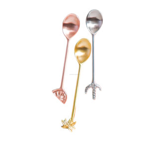Wholesale 304 Different Handle Design Tea <b>Coffee</b> <b>Spoon</b> in Multicolor - Product Image 1