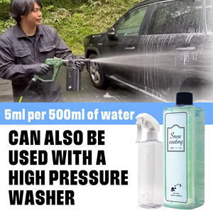 NAGARA CARWASH P1 Snow Coating <b>Paint</b> Application Liquid Dilutable Coating <b>Spray</b> for <b>Glass</b> Car Transparent Waterproof Headlight - Product Image 6