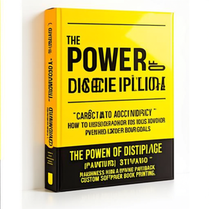 Le Pouvoir de la Discipline par l'auteur Daniel Walter, livre broché personnalisé, impression de couverture souple - Product Image 2