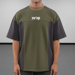 T-shirt de sport léger en jersey 100 % coton, nouveau style personnalisé 2026, respirant et tendance pour hommes - Product Image 1