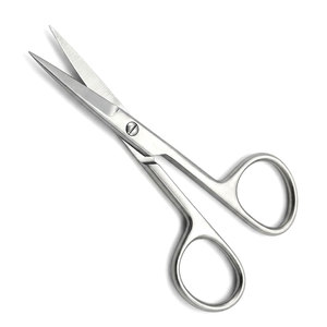 Professional Cuticle Nail <b>Scissors</b> Straight Small Mustache <b>Beard</b> Nail Art Trimmer Precision Stainless Steel Manicure Pedicure - Product Image 2