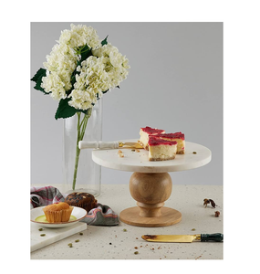 <b>Marble</b> <b>Cake</b> <b>Stand</b> Platter Wedding Party Wear Table Decorative Wood <b>Marble</b> <b>Cake</b> <b>Stand</b> Customized Sale - Product Image 4