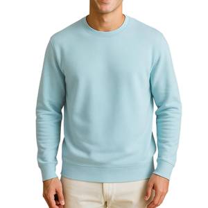 Sudadera de Cuello Redondo Personalizada para Hombre, de Algodón, Transpirable, Resistente, Ropa Urbana, Ropa de Invierno, Proveedor OEM - Product Image 1