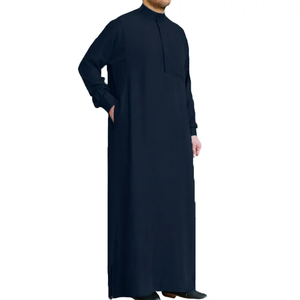 Nuevo Thobe Masculino 2026, Jubba de Secado Rápido, Kaftan, Thobe Marroquí Elegante, Color Blanco, Corte Holgado, Thobe Musulmán Tradicional - Product Image 2
