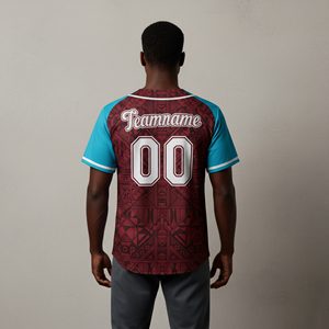 Breathable Anti-Bacterial Short Sleeve Printed <b>Baseball</b> Jersey Adults Plus Size Customized Logo Sublimated <b>Baseball</b> Jersey - Product Image 2