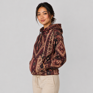 Luxury Women's Sublimated <b>Hoodie</b> Durable Fabric Breathable Comfortable Fit Casual Wear Custom <b>Sublimation</b> <b>Hoodie</b> For Women - Product Image 4
