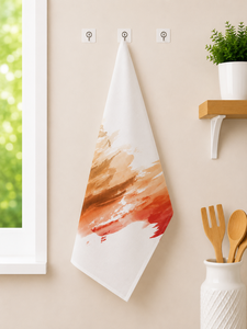 Cotton Tea <b>Towel</b> <b>Kitchen</b> Cleaning Printed <b>Towel</b> for Bakery Home Use - Product Image 1
