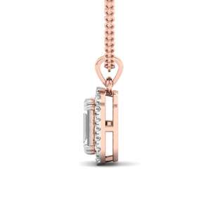 Pendentif solitaire Infinity Radiance en diamant cultivé en laboratoire, plaqué or 10 carats, certifié GIA, bijoux de style ethnique, cadeau pour femme, spécial - Product Image 2