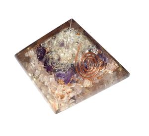 Vente en gros de cristaux de guérison naturels pierre semi-précieuse Shree pierre de yantra cristal de tourmaline dans la pierre brute de quartz pour la méditation - Product Image 5