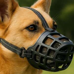 Bozal Reflectante para Perro Yommy, Grueso y Suave de TPE, Transpirable, Anti-Mordidas y Anti-Ladridos, Antideslizante, Producto para Entrenamiento y Comportamiento de Mascotas - Product Image 1