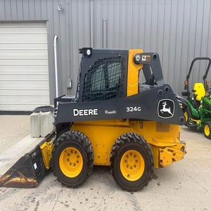 Cargadora compacta John Deere 324G premium con motor diésel, sistema hidráulico Eaton, caja de cambios PLC y bomba de motor de alta eficiencia - Product Image 1